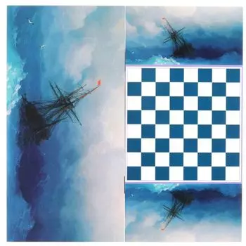 Нарды+шашки Морской шторм