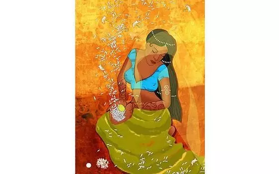 Открытка из набора на каждый день