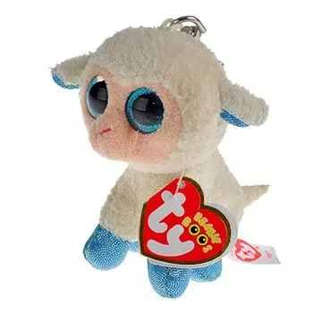 Овечка с голубыми копытцами (брелок)