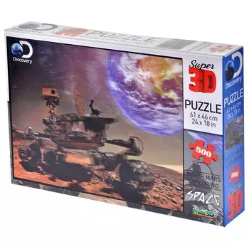 Пазл Super 3D «Марсоход» (500 деталей)