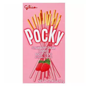 Печенье Pocky Strawberry (клубника)