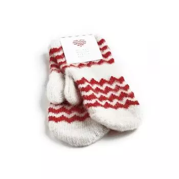 Варежки шерстяные