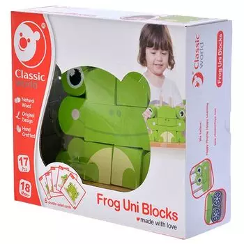 Вертикальный пазл Лягушонок