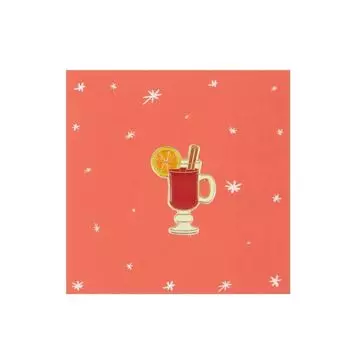 Значок металлический Глинтвейн