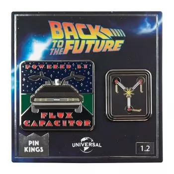 Значок Pin Kings Назад в будущее 1.2 - набор из 2 шт