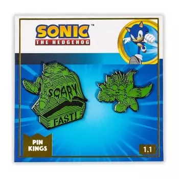 Значок Pin Kings Sonic the Hedgehog Dark Halloween 1.1 - набор из 2 шт