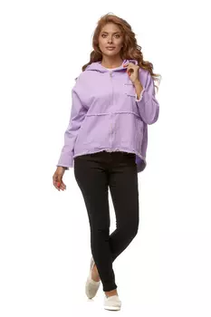 Куртка женская джинсовая с капюшоном