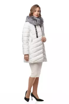 Куртка женская из текстиля с капюшоном