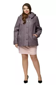 Куртка женская из текстиля с капюшоном