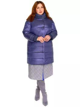 Куртка женская из текстиля с воротником