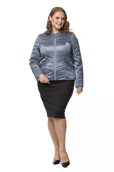 Куртка женская из текстиля с воротником