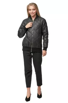 Куртка женская из текстиля с воротником