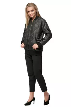 Куртка женская из текстиля с воротником