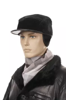 Шапка мужская из нерпы