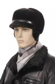 Шапка мужская из нерпы