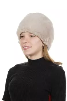 Шапка женская из кролика