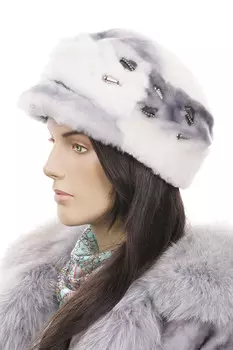 Шапка женская из мутона