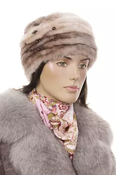 Шапка женская из мутона