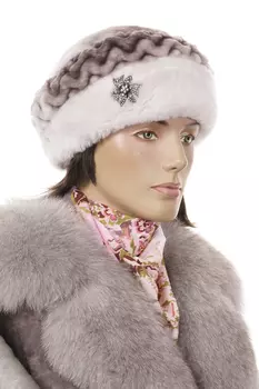 Шапка женская из мутона