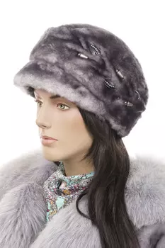 Шапка женская из мутона