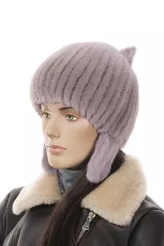 Шапка женская из норки