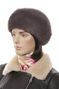 Шапка женская из норки