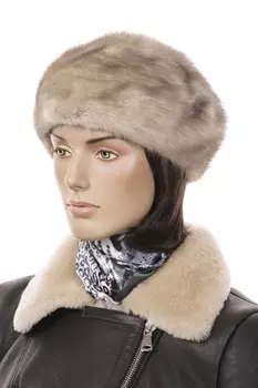 Шапка женская из норки