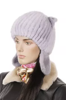 Шапка женская из норки