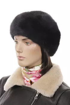 Шапка женская из норки