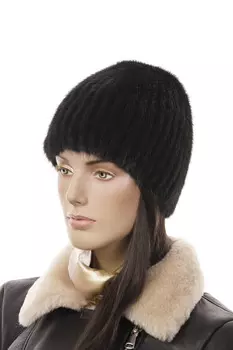 Шапка женская из норки