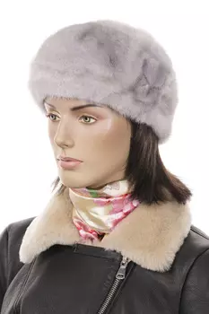 Шапка женская из норки