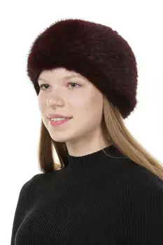Шапка женская из норки