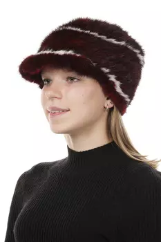 Шапка женская из норки
