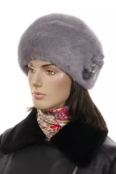 Шапка женская из норки