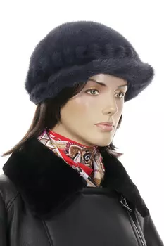 Шапка женская из норки