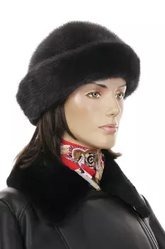 Шапка женская из норки