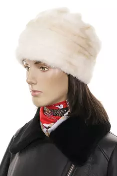 Шапка женская из норки