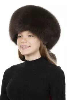 Шапка женская из песца