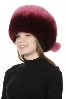 Шапка женская из песца