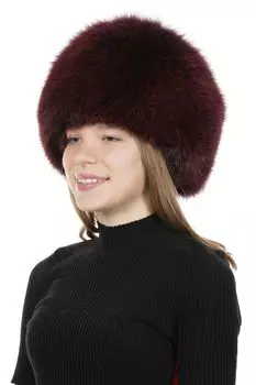 Шапка женская из песца