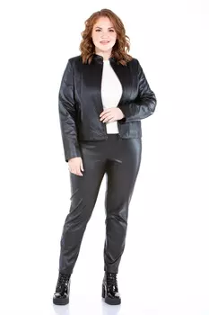 Женская кожаная куртка из натуральной кожи с воротником