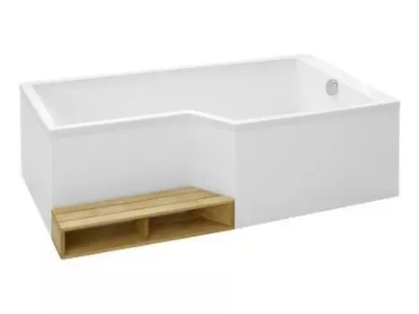 Акриловая ванна 170х90/70 Jacob Delafon Bain Douche NEO E6D002R-00
