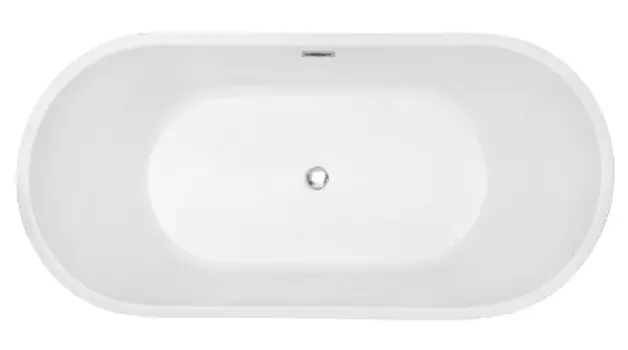 Акриловая ванна Abber 140х70 см AB9203-1.4, белый