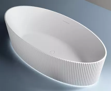 Акриловая ванна Abber 180х85 см AB9327, белый