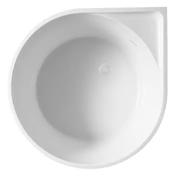 Акриловая ванна Abber 95х95 см AB9305, белый