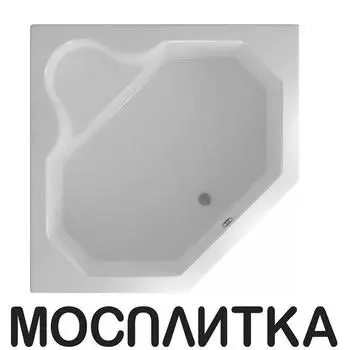 Акриловая ванна Aquatek Лира 148х148 см LIR150-0000011, белый