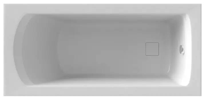 Акриловая ванна Bas Аякс 170х70 с каркасом В 00130