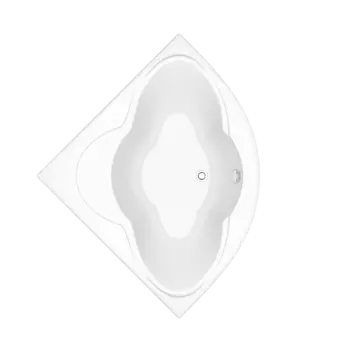 Акриловая ванна Bas Имейджен 139х139 с каркасом В 00056