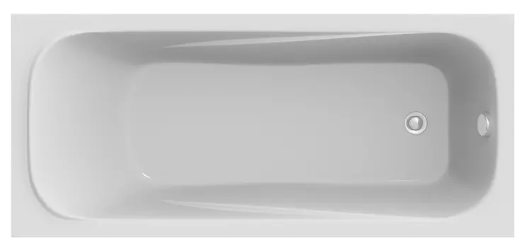 Акриловая ванна Bas Кварта 180х80 с каркасом В 00017