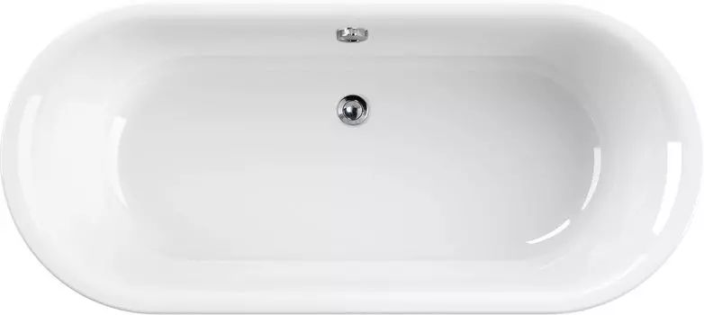 Акриловая ванна Cezares Metauro Central 180x80 см